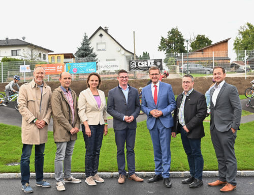 Fahrtechnik-Radpark in Neukirchen bei Lambach eröffnet